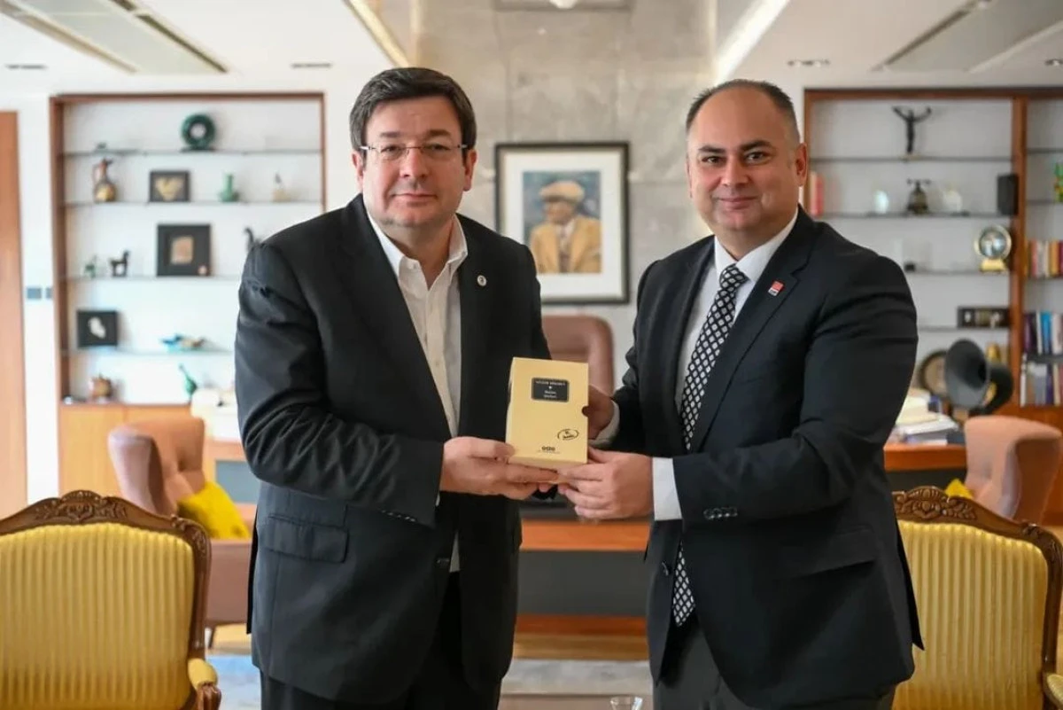 İbrahim Can Ergun&rsquo;den Başkan Muharrem Erkek&rsquo;e İade-i Ziyaret