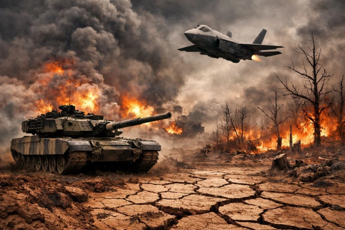 İklim Krizinin G&ouml;r&uuml;nmeyen Y&uuml;z&uuml;: Savaşlar Neden Hesaplanmıyor?