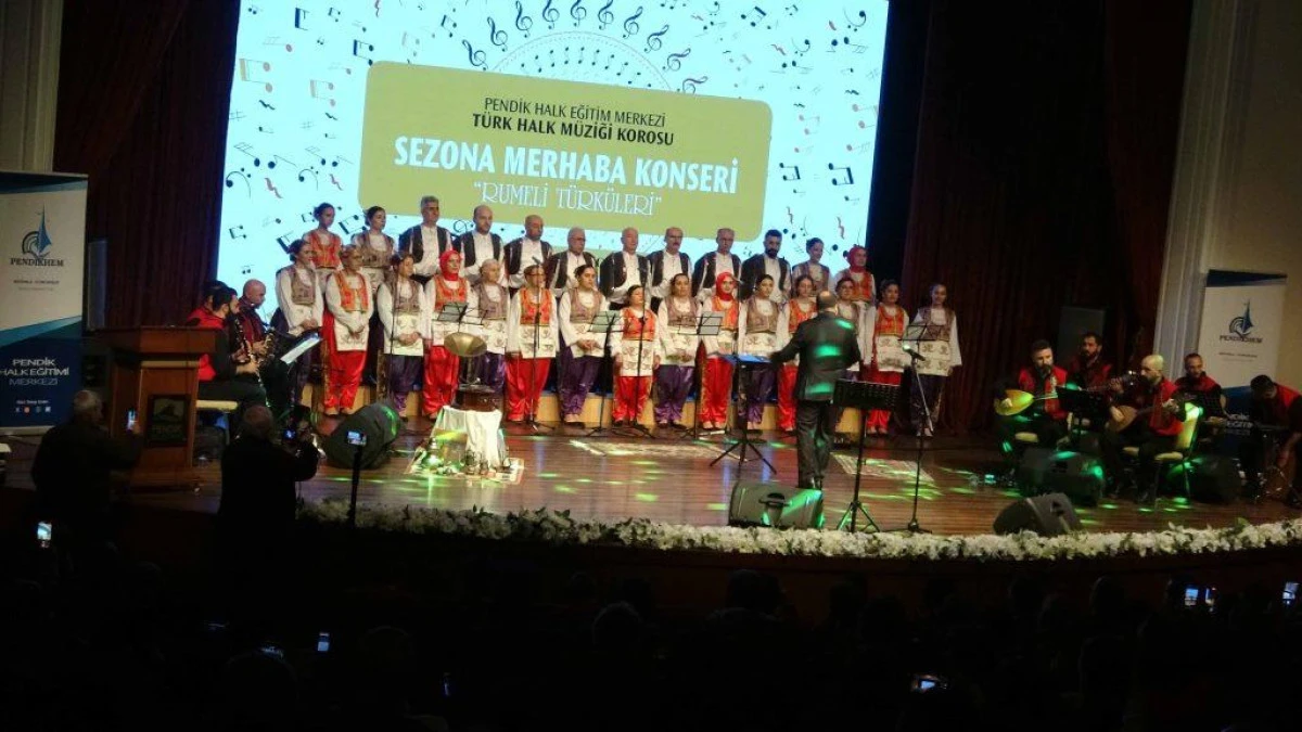 İstanbul Pendik&rsquo;te &ldquo;Rumeli T&uuml;rk&uuml;leri&rdquo; R&uuml;zgarı Esti..