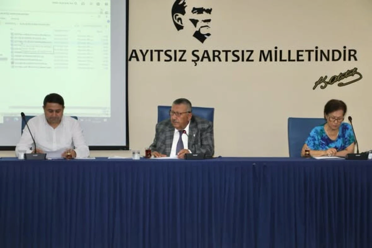 Kaş Belediyesi Ekim Ayı Meclis Devam Toplantısı Ger&ccedil;ekleştirildi