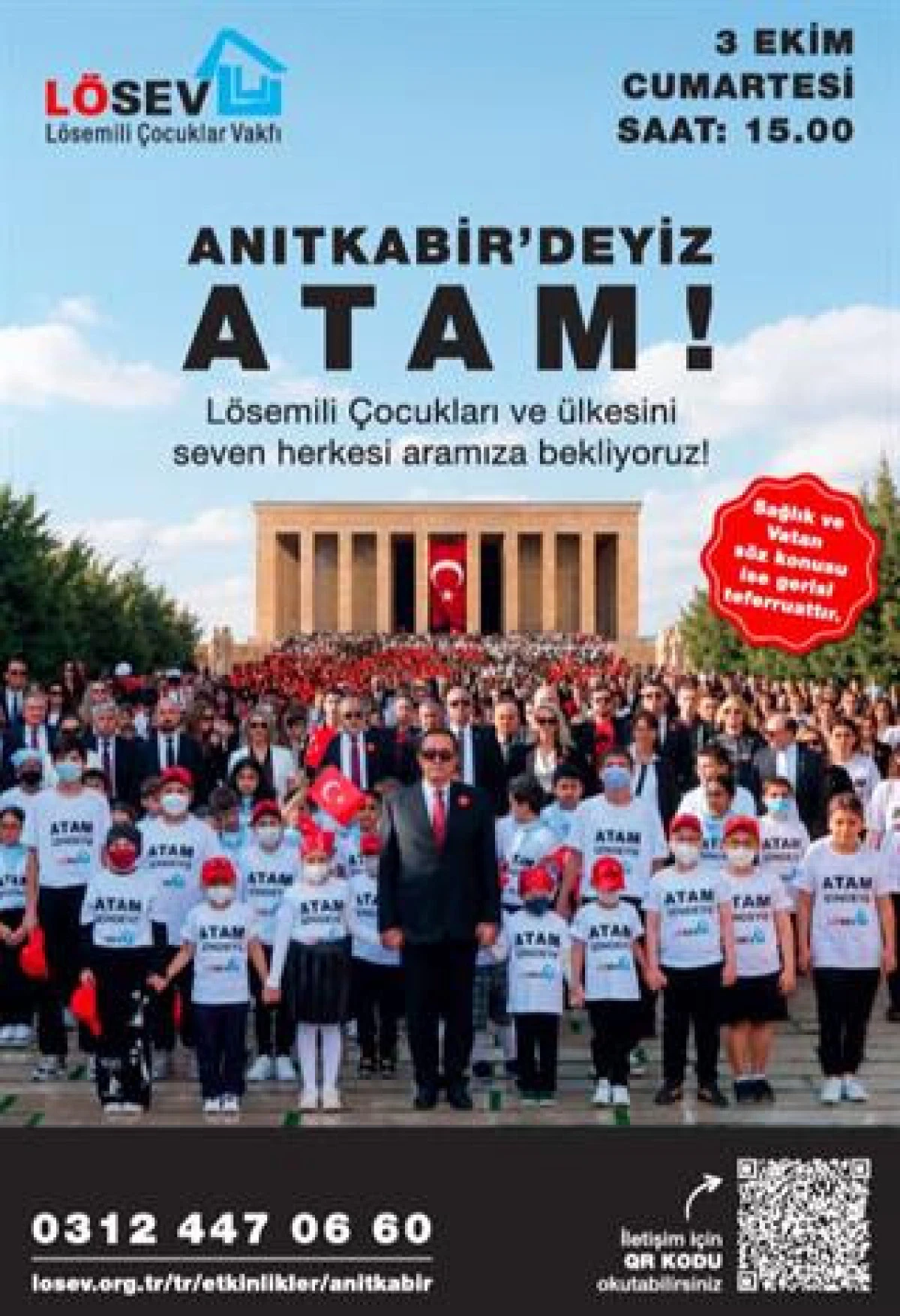 L&Ouml;SEV, Atat&uuml;rk&rsquo;&uuml;n Huzuruna &Ccedil;ıkmaya Hazırlanıyor: T&uuml;m T&uuml;rkiye Anıtkabir&rsquo;e Davetli!