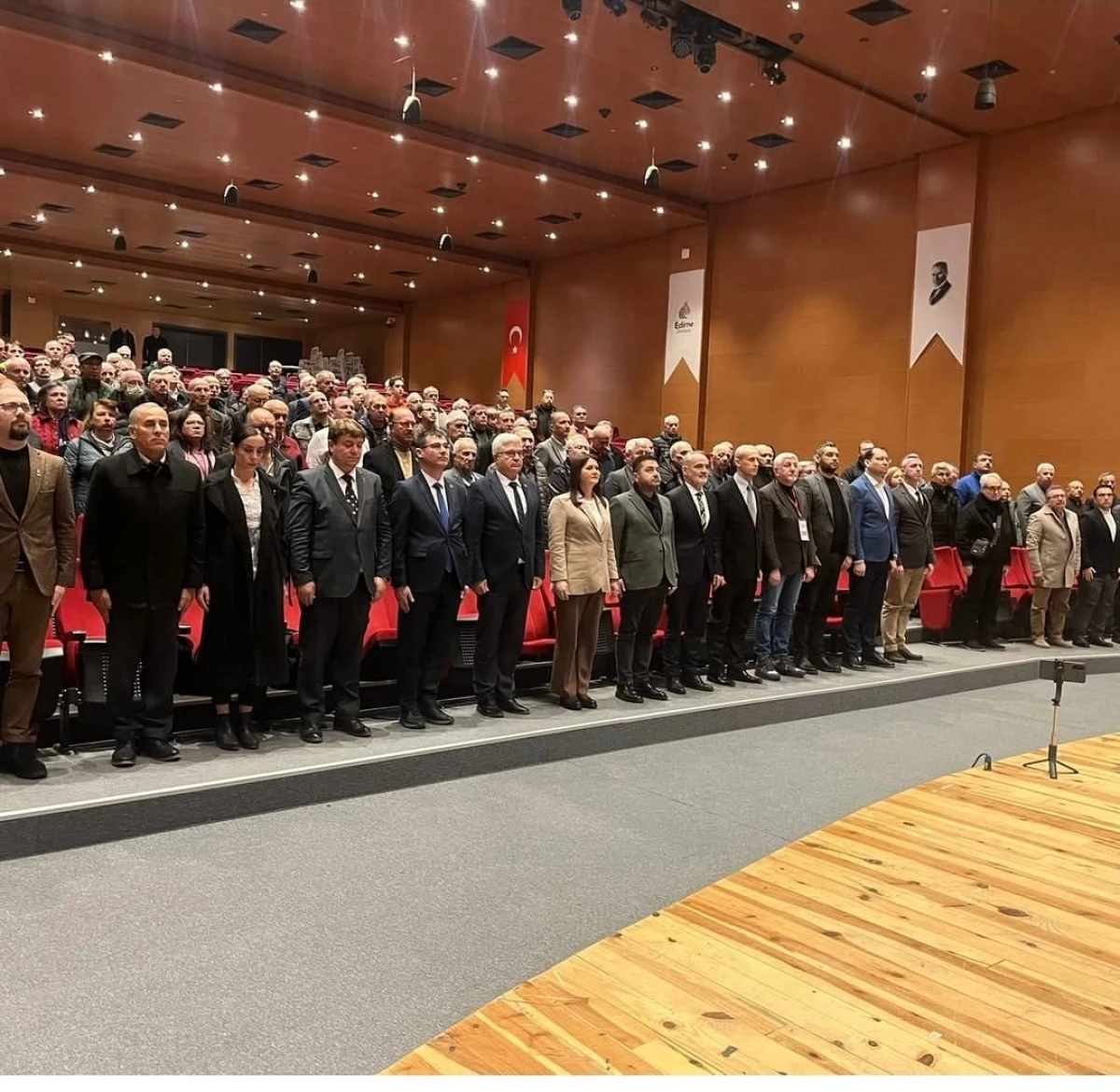 Mehmet Akalın Edirne&rsquo;de 1. Emekliler &Ccedil;alıştayı&rsquo;na Katıldı