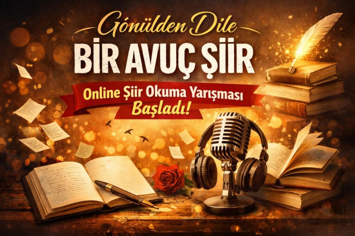 Şiir Severlere &Ccedil;ağrı: &lsquo;G&ouml;n&uuml;lden Dile Bir Avu&ccedil; Şiir&rsquo; Yarışması Başladı