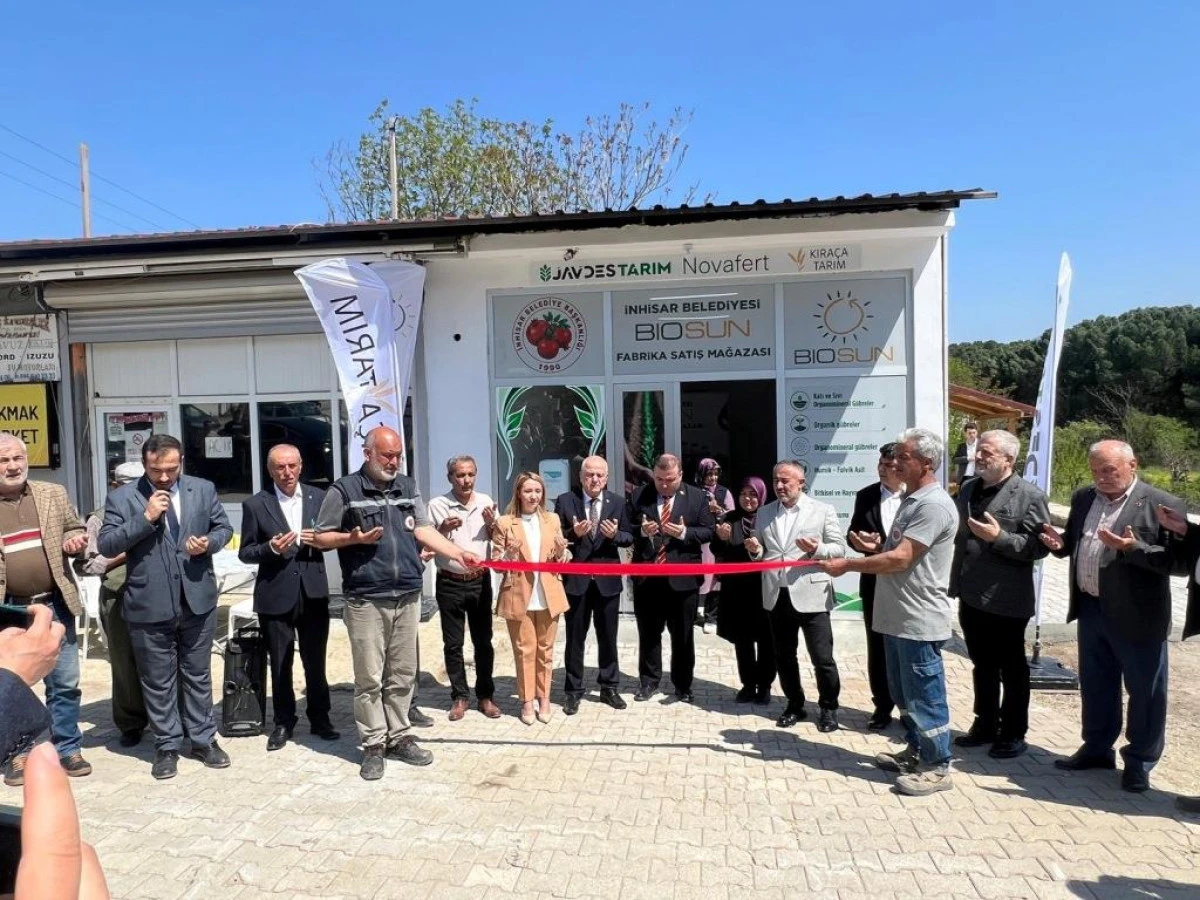 Tarımın Kalbinde G&uuml;&ccedil;l&uuml; Adım: BİOSUN Fabrika Satış Mağazası İnhisar&rsquo;da A&ccedil;ıldı