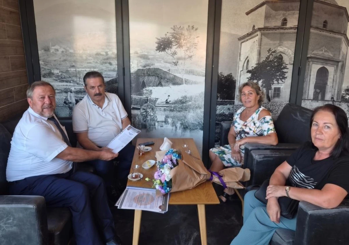 T&Uuml;ED ULUDAĞ ŞUBESİNDEN FARUK &Ccedil;ELİK&rsquo;E TEŞEKK&Uuml;R VE SORUN ZİYARETİ