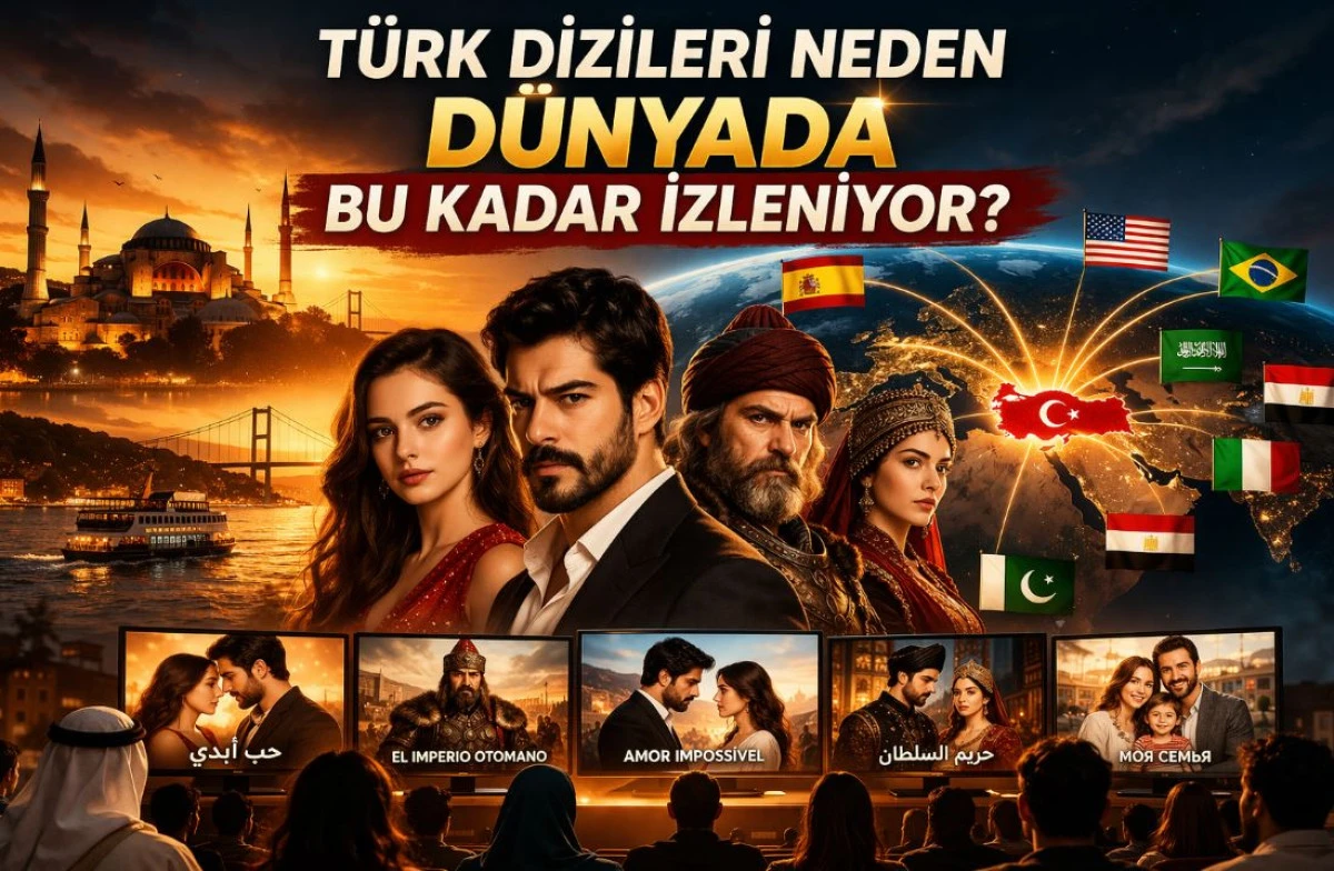 T&uuml;rk Dizileri Neden D&uuml;nyada Bu Kadar İzleniyor?
