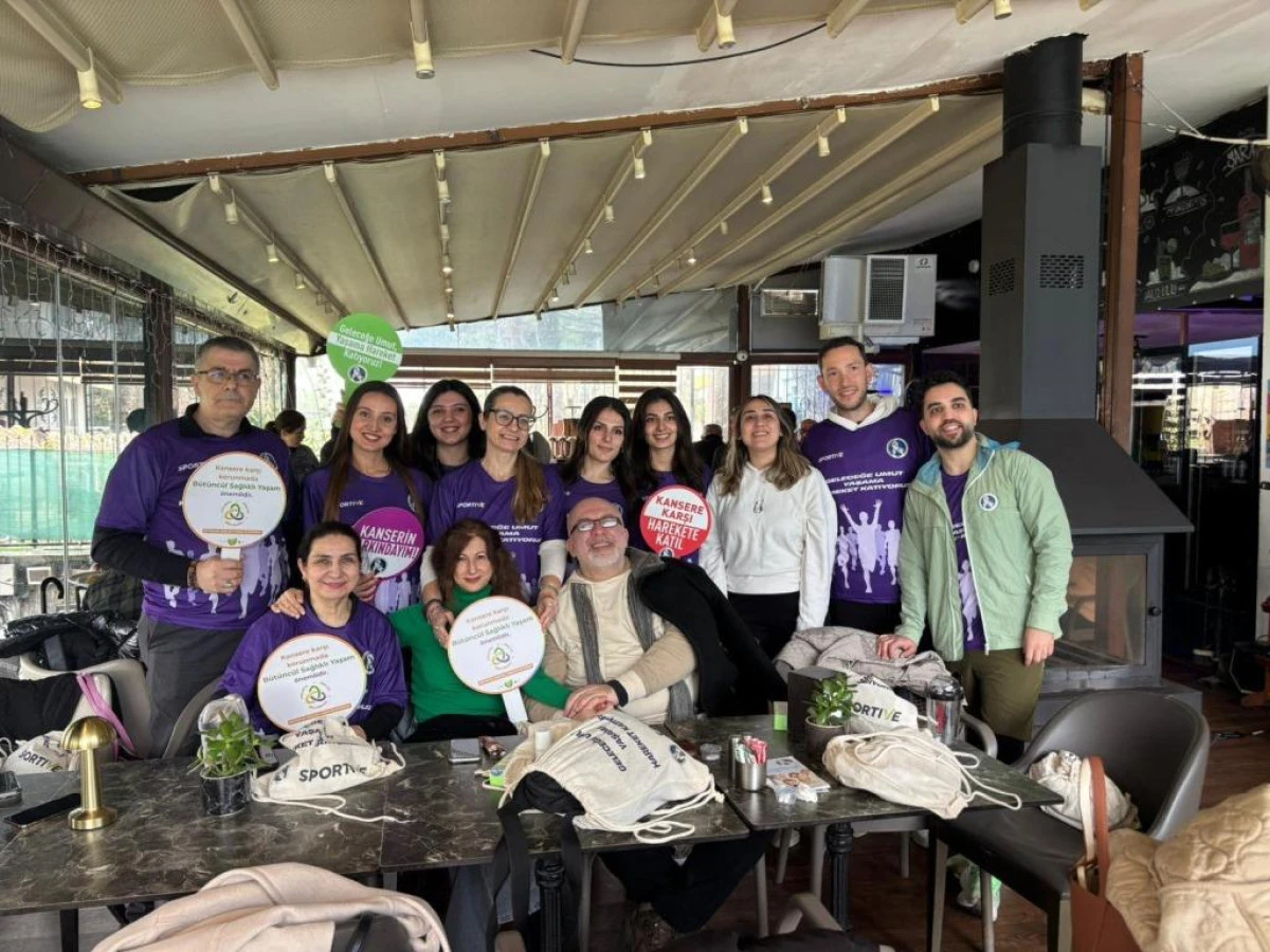 T&uuml;rk Kanser Derneği ve Sportive&rsquo;den Anlamlı İş Birliği: Caddebostan&rsquo;da Farkındalık Y&uuml;r&uuml;y&uuml;ş&uuml;