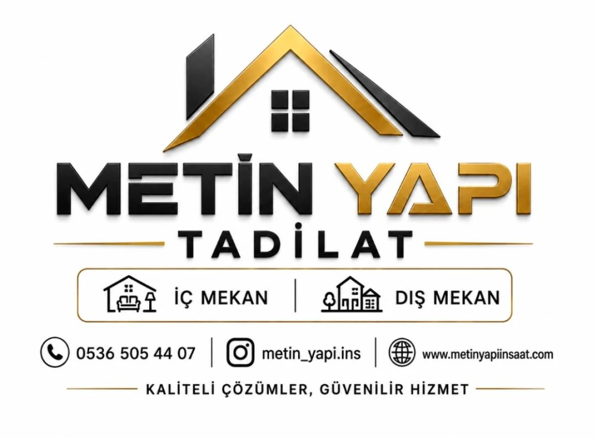 Yaşam Alanlarına 30 Yıllık Usta Dokunuşu: Metin Yapı Tadilat G&uuml;ven Dağıtmaya Devam Ediyor