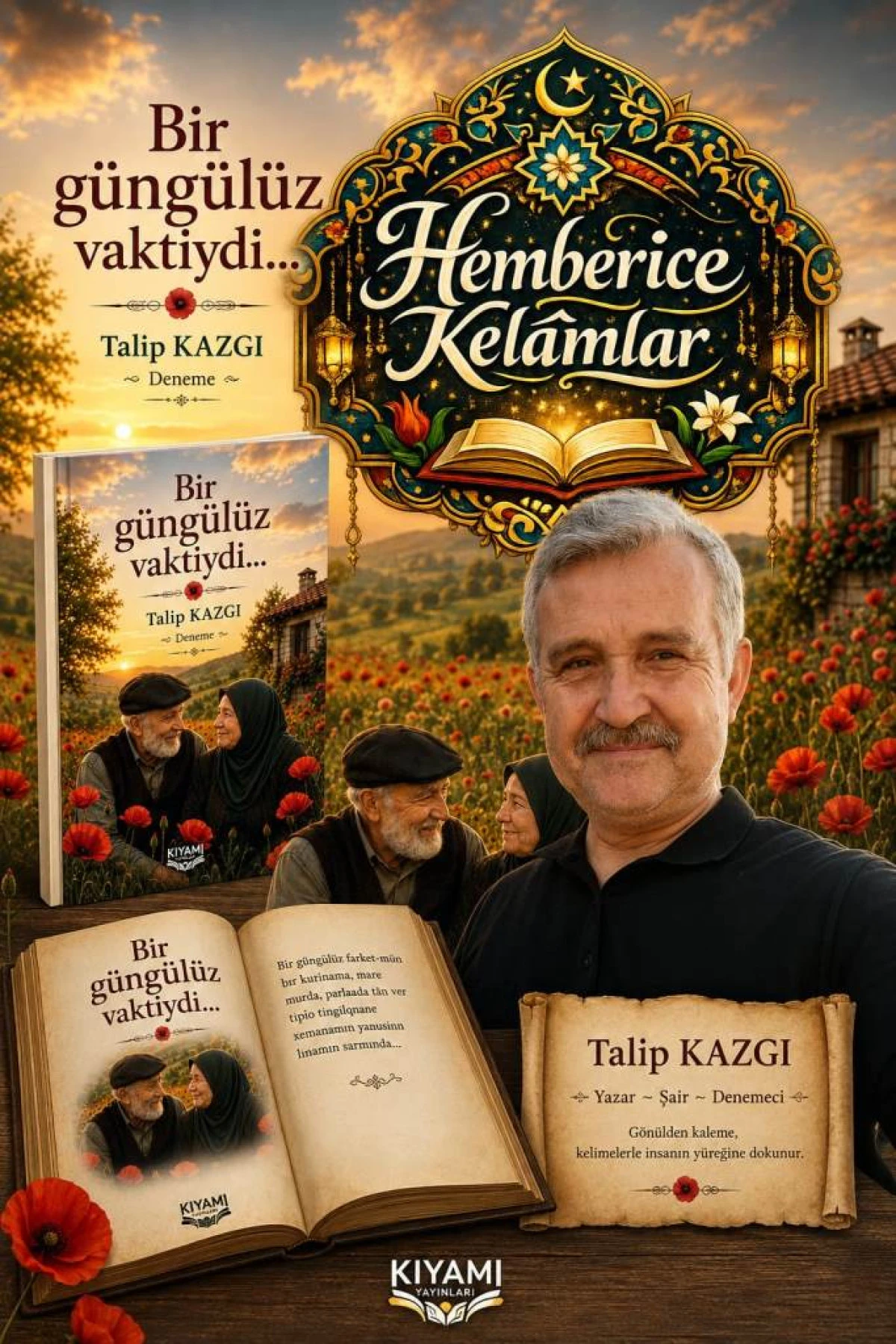 Yazar Talip Kazgı&rsquo;nın Yeni Kitabı "Bir G&uuml;ng&uuml;l&uuml;z Vaktiydi" Okurla Buluştu