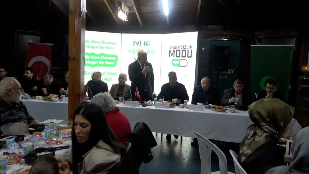 Yeşilay Şile Şube Başkanlığı Gen&ccedil;lik İftarında Spor Kul&uuml;pleri Y&ouml;neticileri, ,Spora G&ouml;n&uuml;l Verenler İftar Sofrasında Buluştular