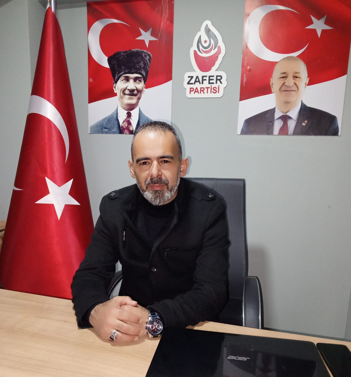 ZAFER PARTİSİ AYDIN İL BAŞKANI TARIK AKIN: 