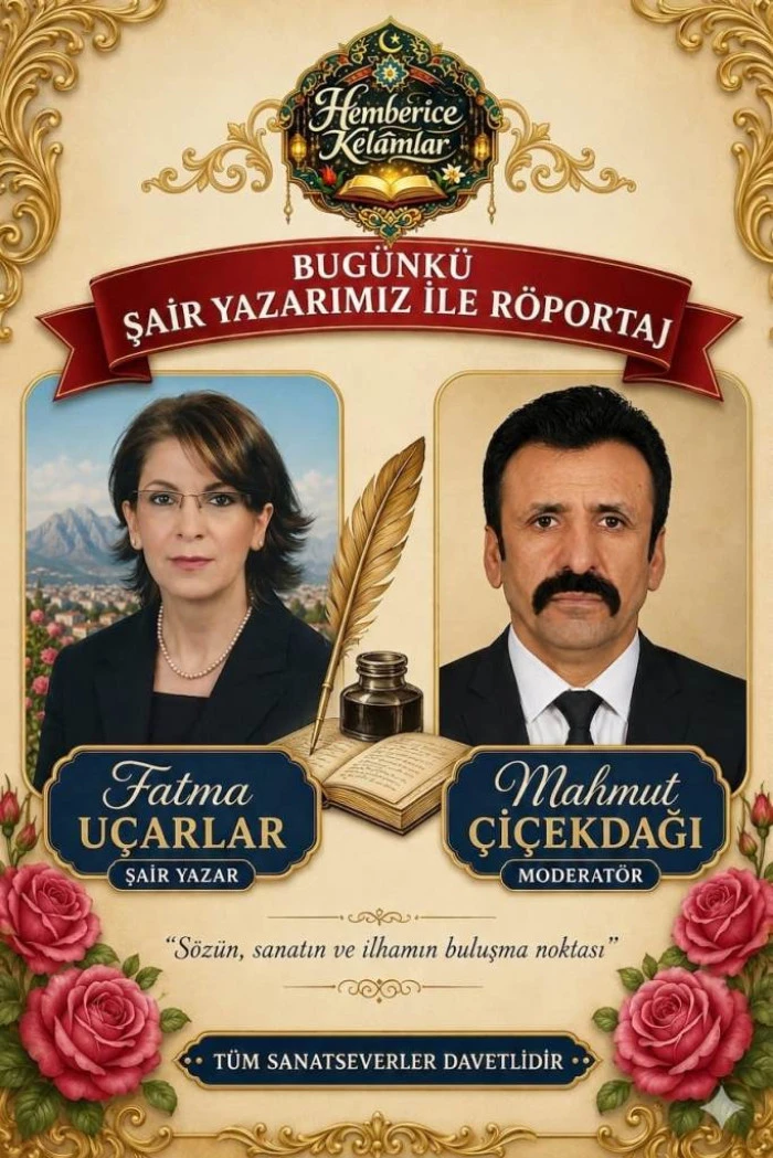  HEMBERİCE KELAMLAR-SANAT SOKAĞI R&Ouml;PORTAJLARI: Fatma U&ccedil;arlar ile Edebiyat ve Hayat &Uuml;zerine
