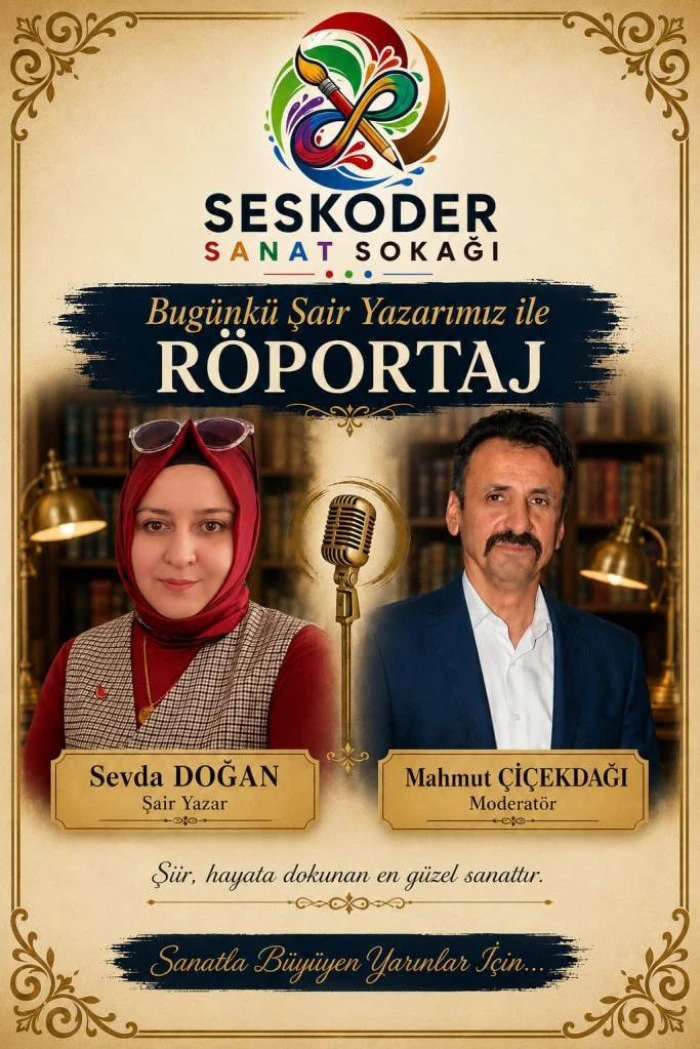Hemberice Kel&acirc;mlar: Bug&uuml;nk&uuml; Şair ve Yazar Konuğumuz: Sevda Doğan "Şiir Kendini Bir Şekilde Yazdırır"
