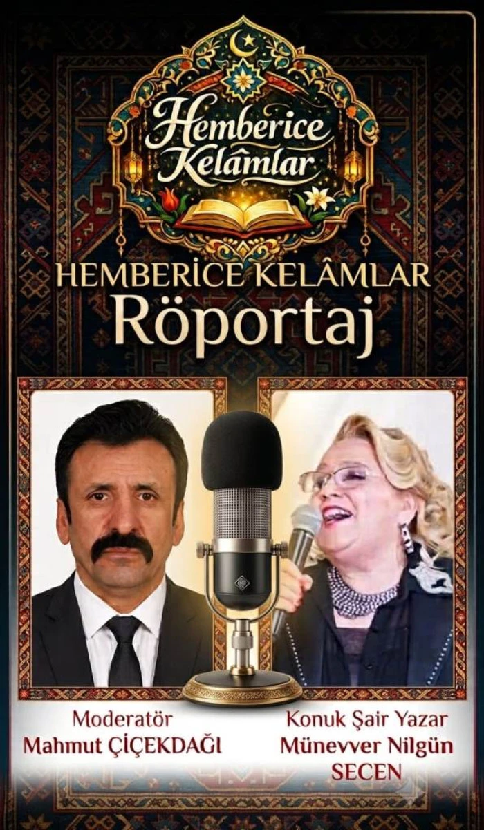 Hemberice Kelamlar'ın Konuğu: Şair, Yazar ve Avukat M&uuml;nevver Nilg&uuml;n Se&ccedil;en "Kalemim Sevgiye ve Umuda Hizmet Etmeli"
